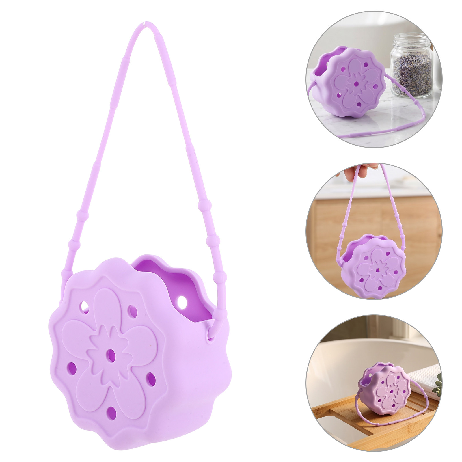 Purple Silicone Shower Steamer - Shower Steamer Tablet recension och pris