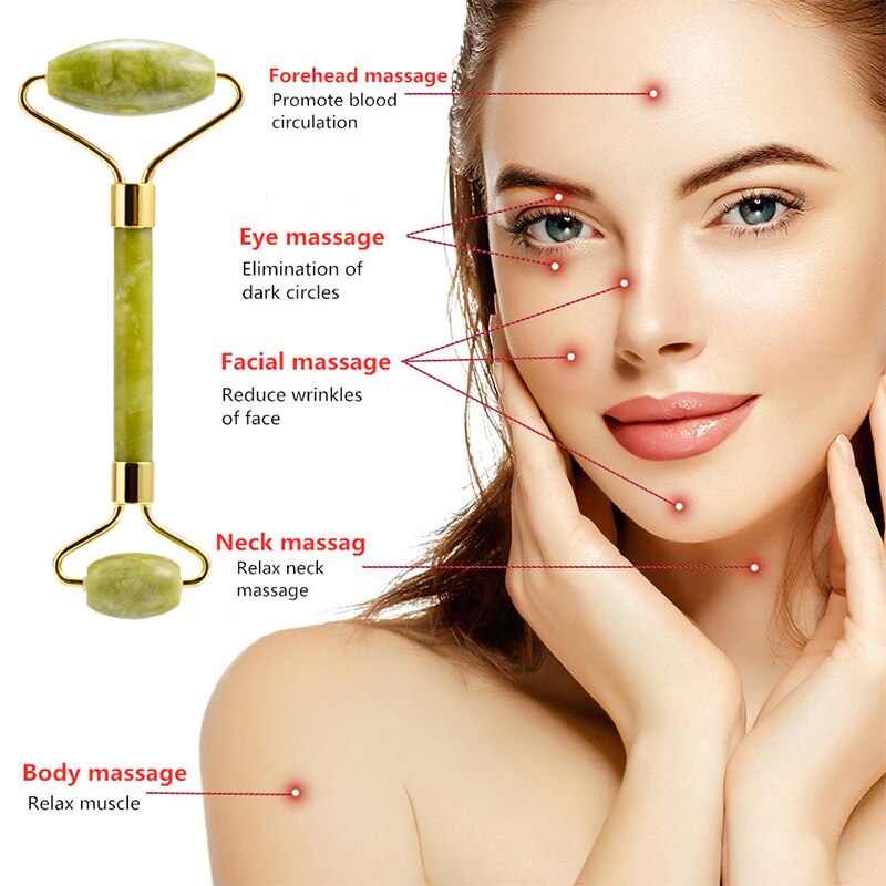 Skin Care Quartz Stone Natural - Jade Roller Stone recension och pris