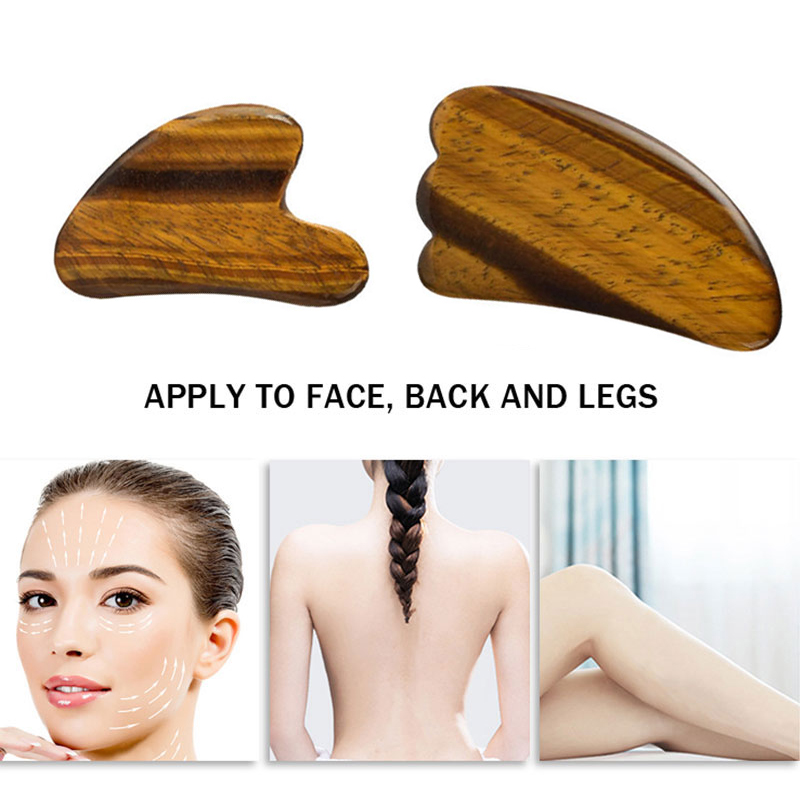 Natural Tiger Eye Jade Roller  - Jade Roller Stone recension och pris