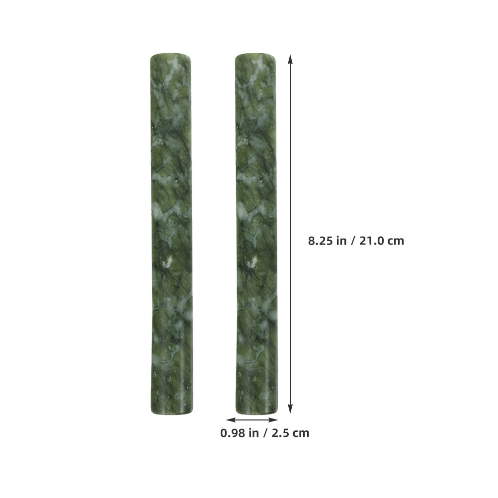 2Pcs Natural Stone Dough Rolle - Jade Roller Stone recension och pris