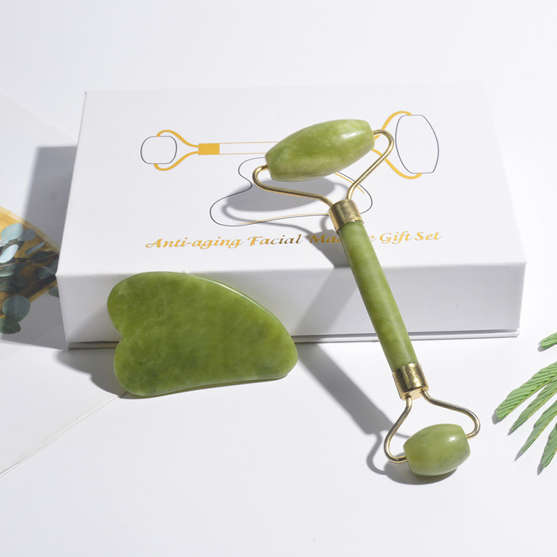 Natural Jade Roller Face Gua S - Jade Roller Stone recension och pris