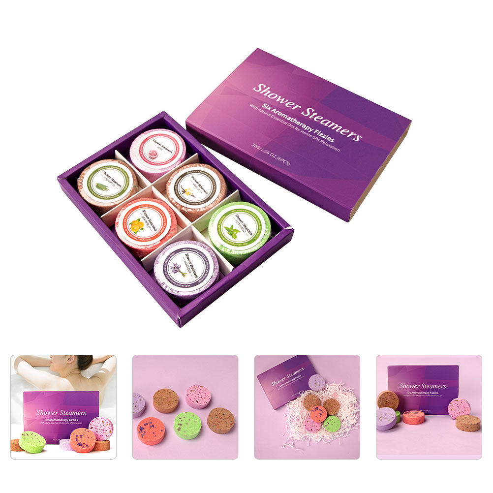 6Pcs Aroma Bath Tablets Premiu - Shower Steamer Tablet recension och pris